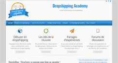 Desktop Screenshot of dropshipping-academy.com